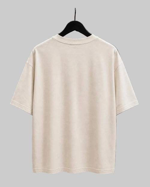 CORSACK Oversized 100% Cotton T-Shirt: Streetwear Comfort, Minimalist Logo