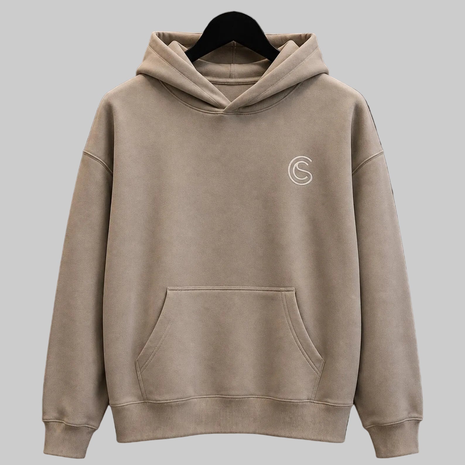 CORSACK "Bones" Oversized Hoodie – Heavyweight Cotton Fleece Streetwear
