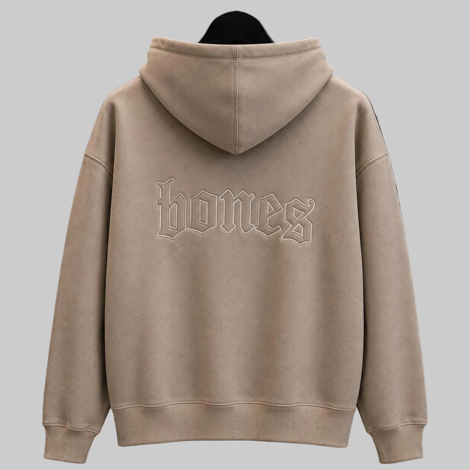 CORSACK "Bones" Oversized Hoodie – Heavyweight Cotton Fleece Streetwear