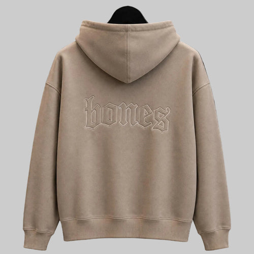CORSACK "Bones" Oversized Hoodie – Heavyweight Cotton Fleece Streetwear